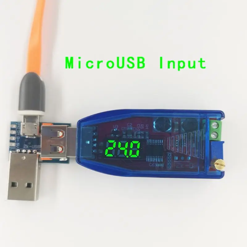 DC-DC 5В до 1в-24в USB Регулируемый Модуль напряжения модуль питания повышающий