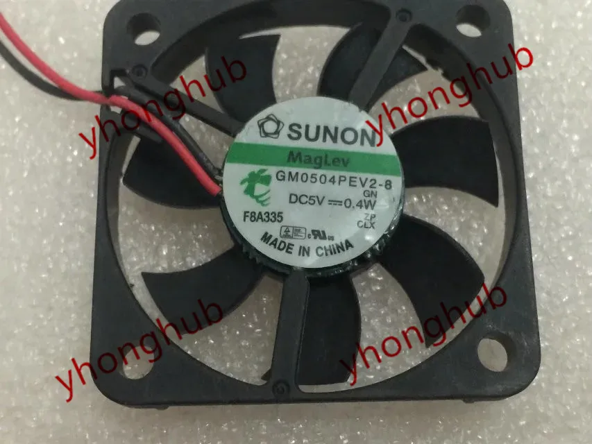 SUNON GM0504PEV2 8 GN DC 5V 0 4 W 40x40x06mm вентилятор охлаждения сервера|square fan|server fandc 5v fan |