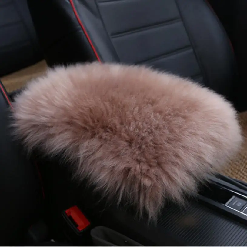 Универсальный автомобильный теплый подлокотник консоль зимняя подушка накладка
