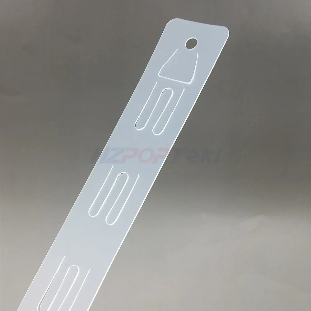 Пластиковые подвесные висячие витрины L35 см зажимы для товаров в супермаркете ш4