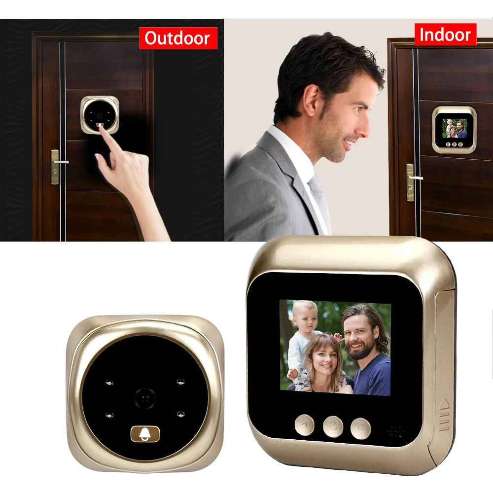 2 8 ''ЖК экран электронный видео глазок камера беспроводной цифровой дверной