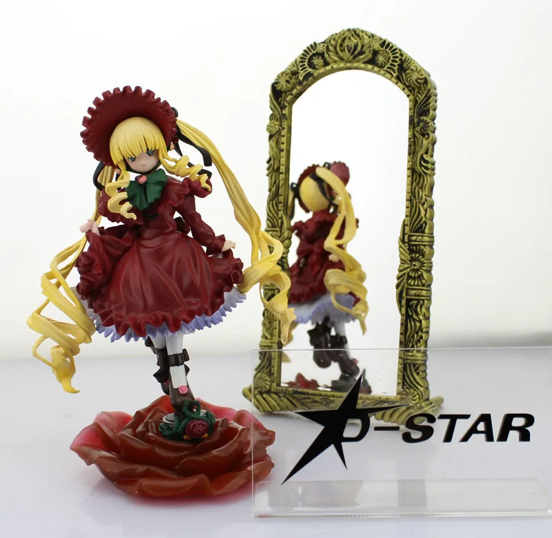 Бесплатная доставка 7 &quotRozen Maiden Reiner Rubin с зеркалом 1/8 шкала в коробке 18 см ПВХ