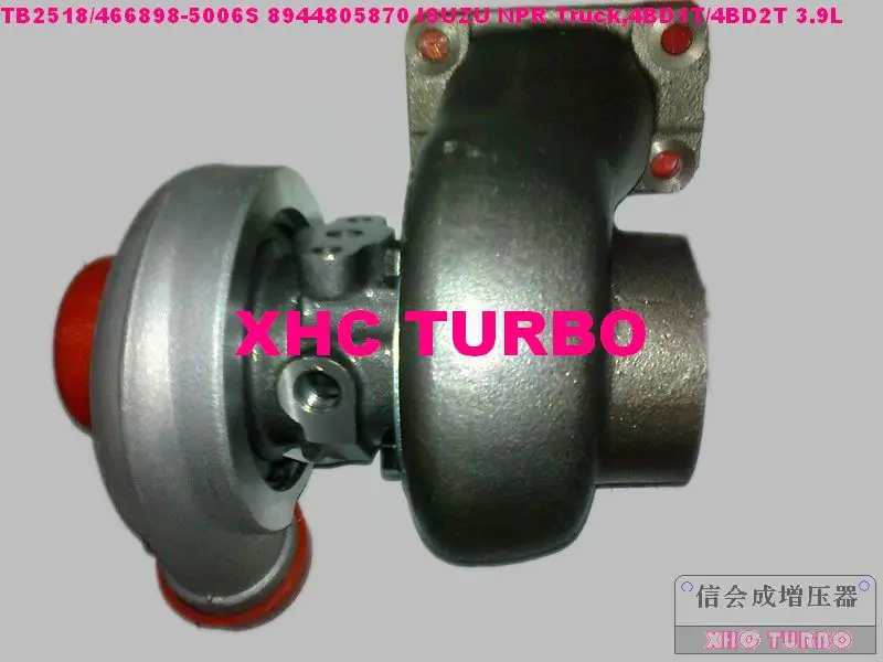 Новый турбокомпрессор TB2518 466898 8944805870 Turbo для дизельного грузовика ISUZU NPR 1980 л 1994 4BD1T