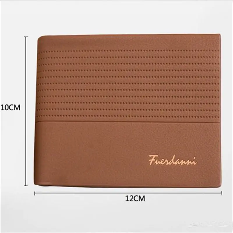 2019 мужской кожаный брендовый Роскошный кошелек корейская мода минималистичные