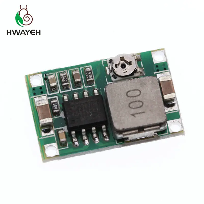 5 pcs RC Airplane Module Mini 360 DC-DC Buck Converter Step Down 4.75V-23V to 1V-17V 17x11x3.8mm Mini360 New LM2596 | Электронные