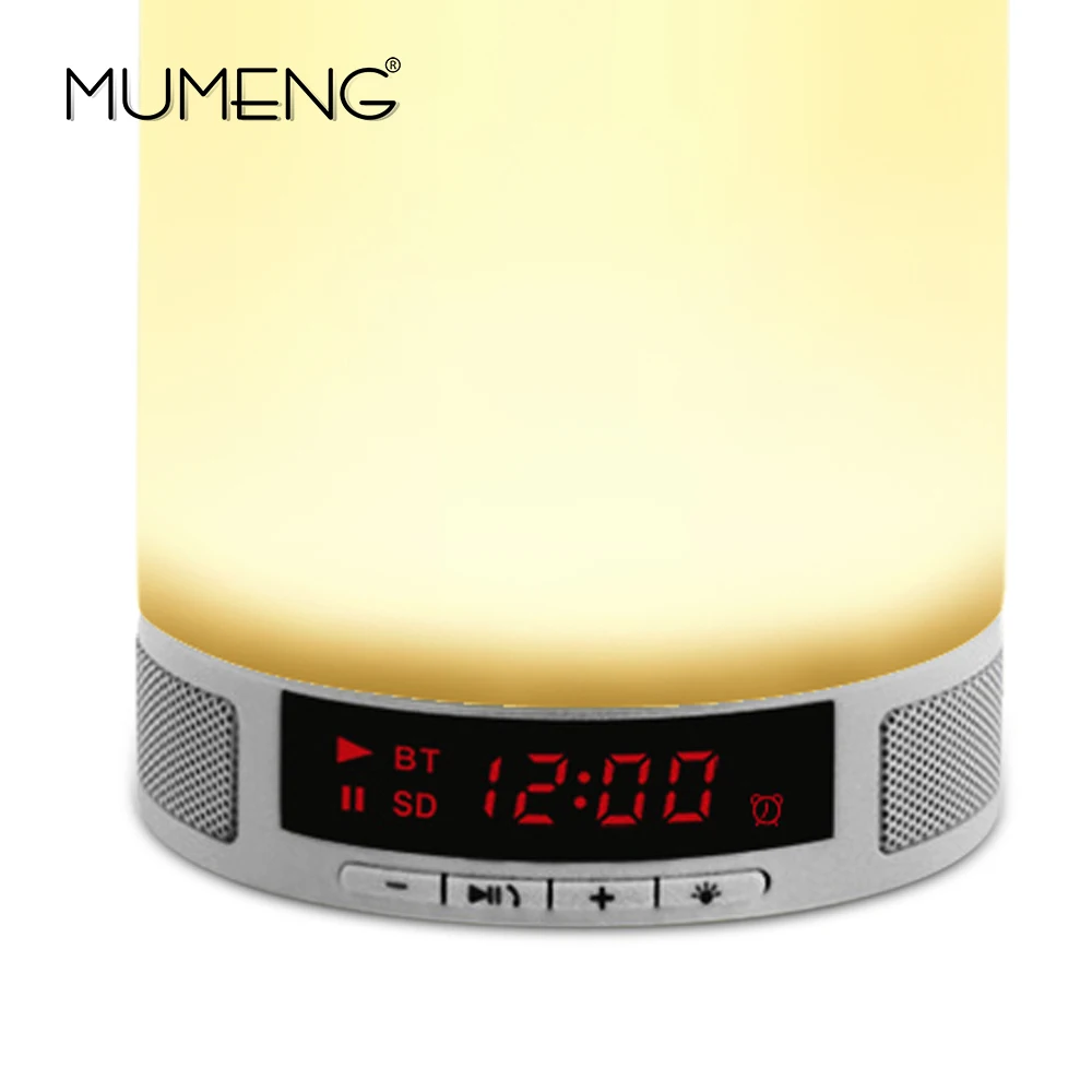 Mumeng Bluetooth динамик настольная лампа Беспроводная музыкальная 3 Вт 12 В прикроватный