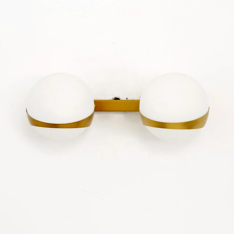 Дизайн Стекло настенный светильник Современный Бра Спальня Кухня лестницы