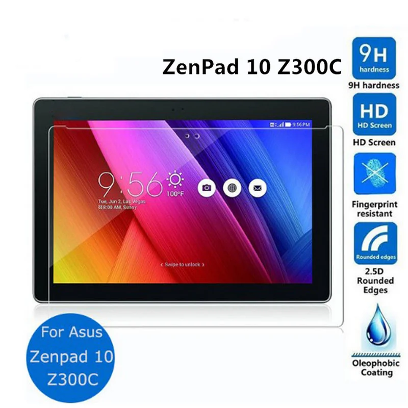 9H защитная пленка из закаленного стекла премиум класса для Asus ZenPad 10 Z300 Z300C Z300CL Z300CG
