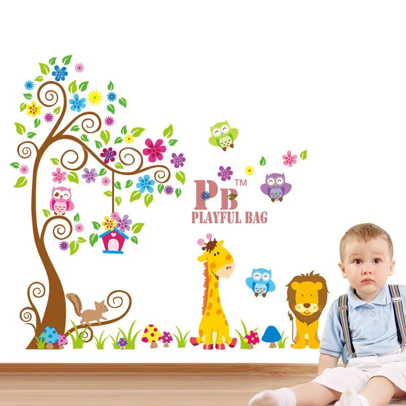 Foreign trade JM7251AB large DIY cartoon stickers children room decoration | Игрушки и хобби