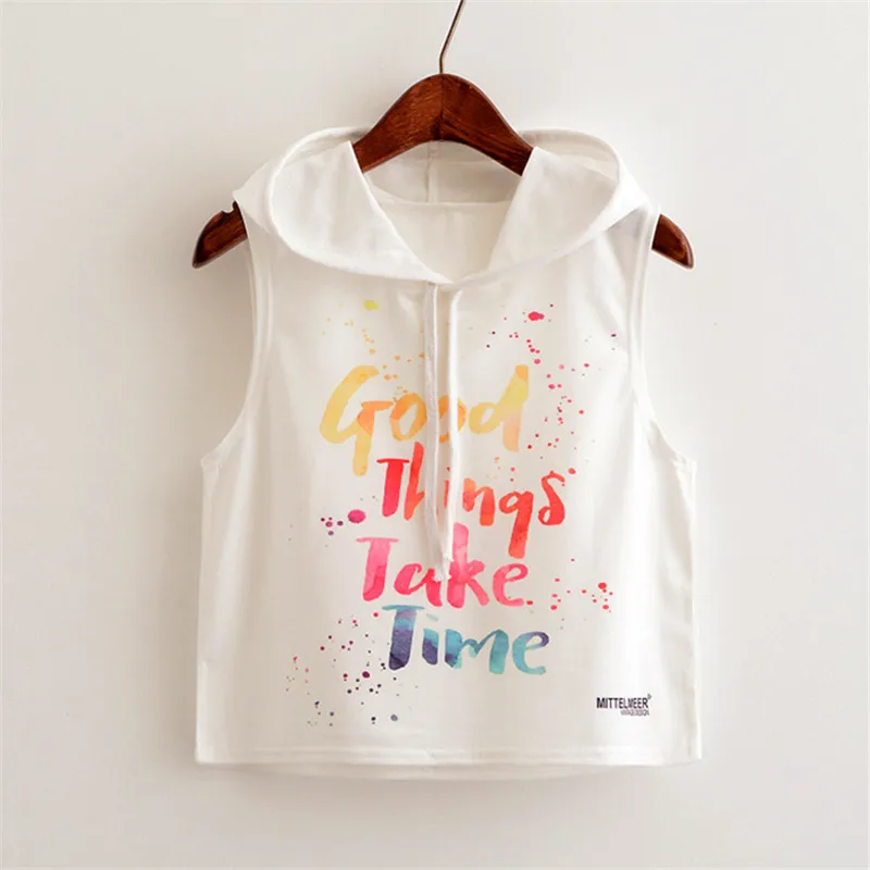 Женский укороченный топ с буквенным принтом черный брендовый Топ в стиле