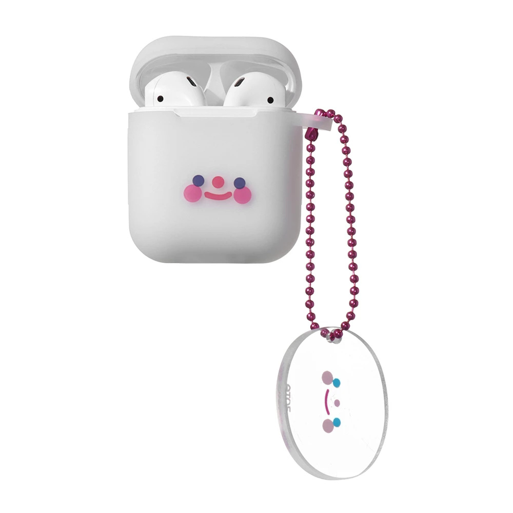 Для AirPods 1 2 милые чехлы для наушников Smile Apple Airpods ins Стиль Прекрасный Bluestooth