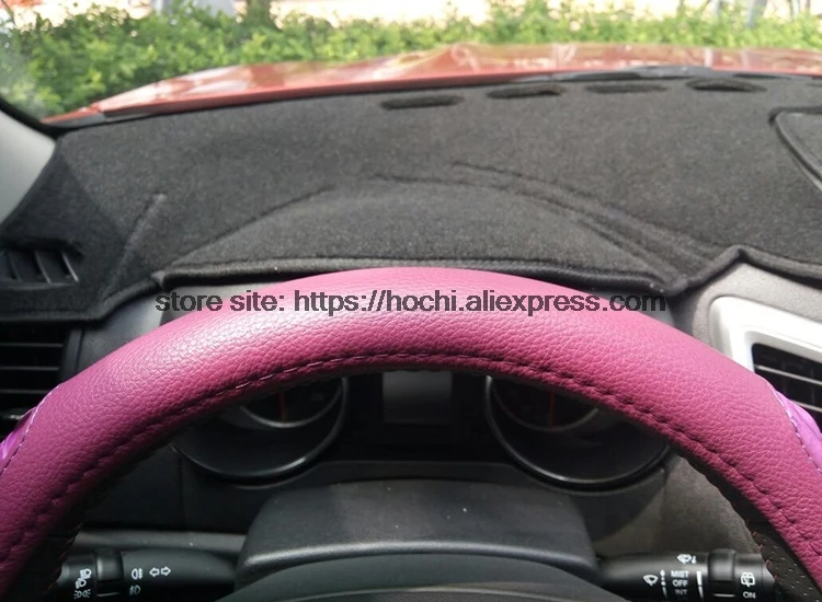 Для changan CS35 2012- двухслойная силикагелевая Приборная панель автомобиля Инструмент платформа стол Избегайте свет коврики крышка стикер