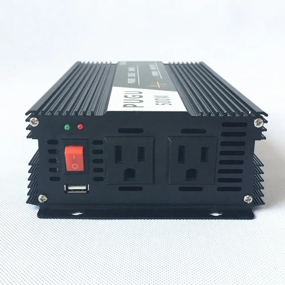 FullPower500WPeak мощность 1000 Вт инвертор синусоидальной волны решетки 12 В/24 В/48 В до В/240 50