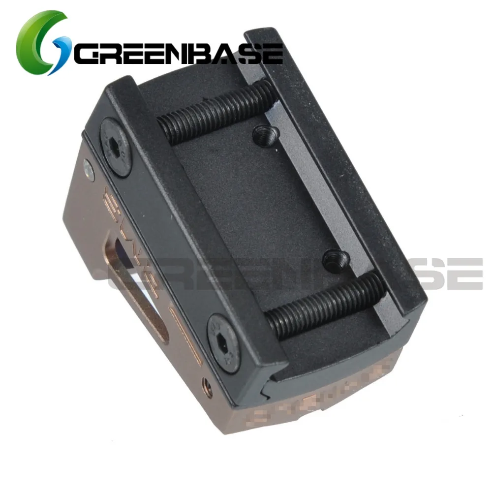 Greenbase Тактический Airsoft пистолет Glock RMS рефлекс мини прицел Красная точка зрения с