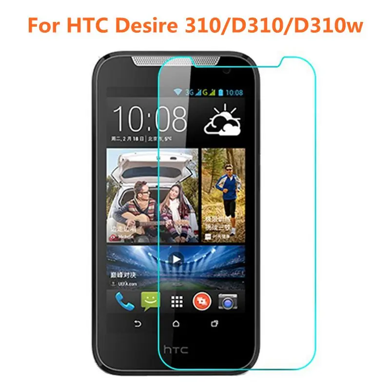 Закаленное стекло 9H 2.5D для HTC 310 2 шт. защитная пленка экрана с защитой от царапин