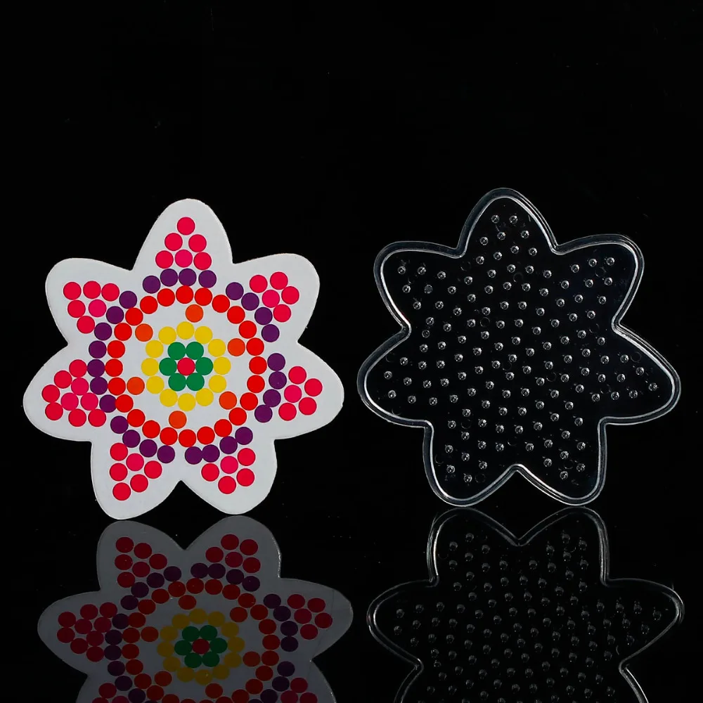 Пластиковая пегборд для детей Hama бусины рукоделия сделай сам с бумажной