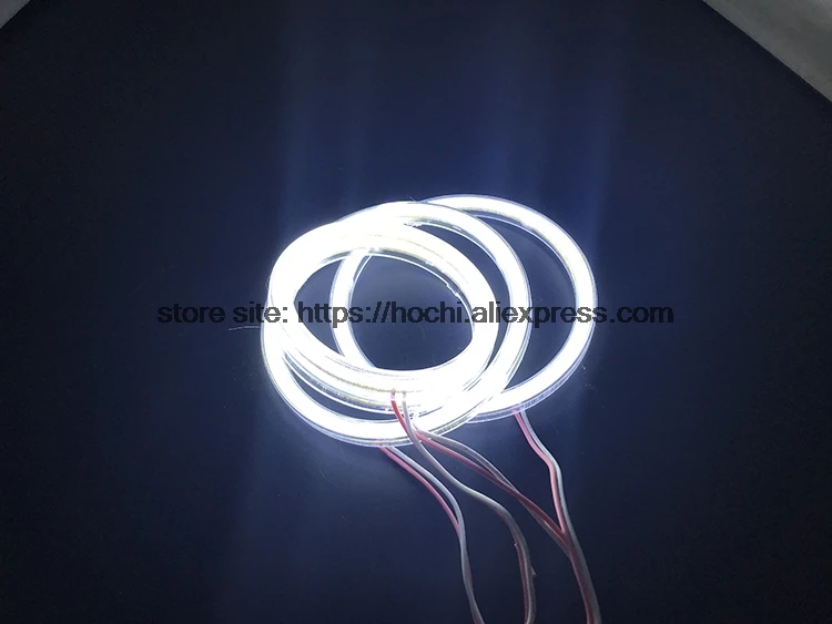 Для hyundai Tiburon 2007 2008 GK FL2 COB Светодиодный дневной светильник Белый Halo Cob Led Ангельские Глазки кольцо без ошибок ультра яркий