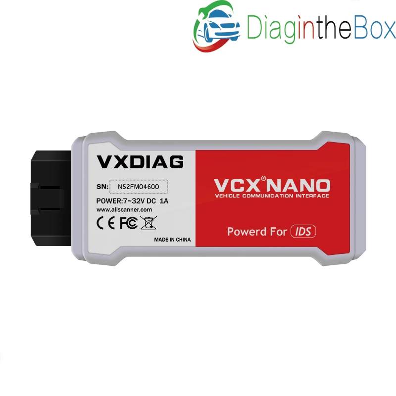 Originla VXDIAG VCX NANO для Ford/Mazda 2 в 1 с IDS V101 V104 Идеальная замена Ford VCM II обновление