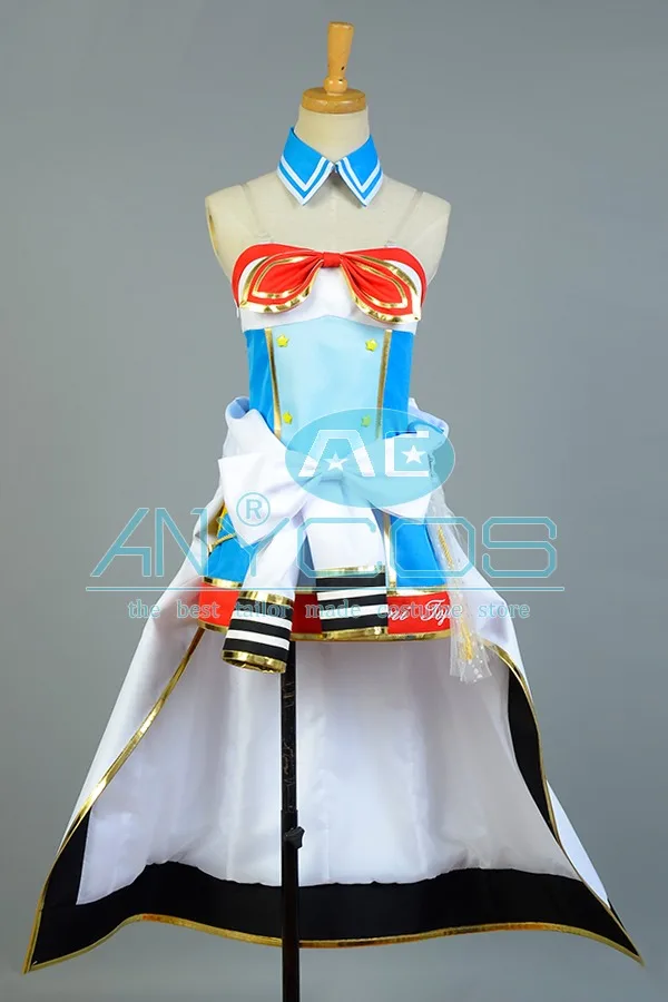 Костюм Love Live Tojo Nozomi костюм для косплея Темно-Синяя Униформа плащ платье куртка