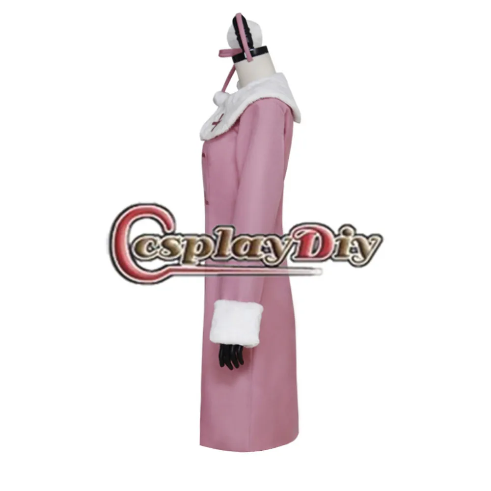 Оси Пауэрс хетаилия хеталия Россия розовое платье пальто женский зимний Тренч