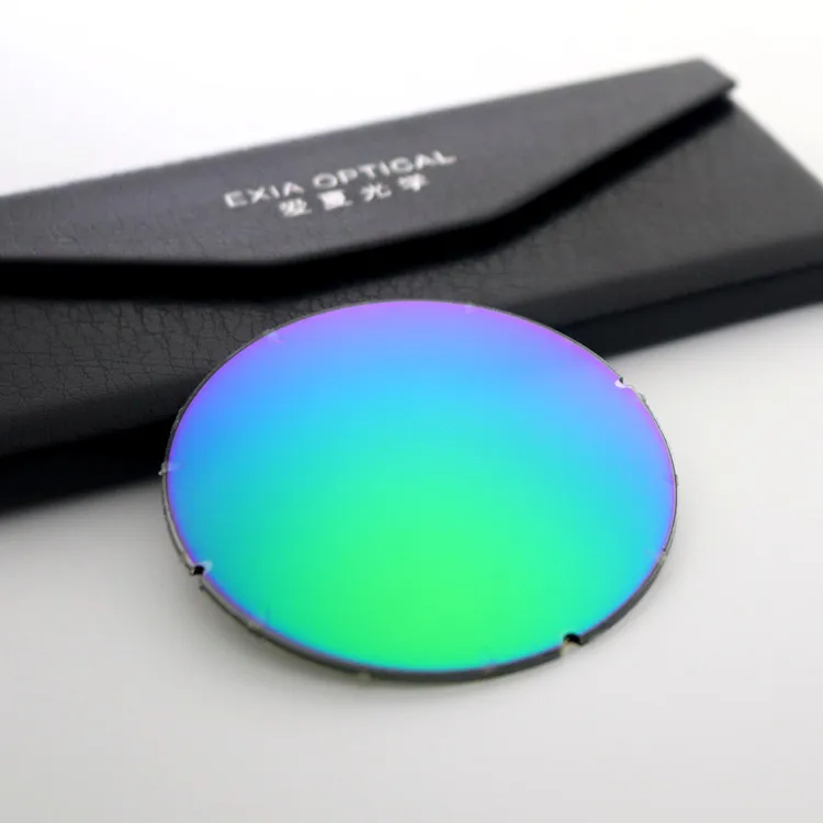

Sunglasses Lenses Polarized Vision Grass Green Mirror Lens EXIA OPTICAL P4 Series