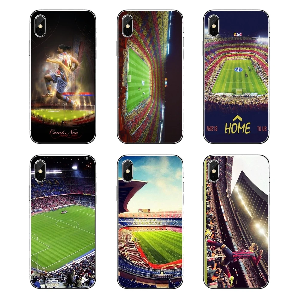Для Huawei P20 Lite Nova 2i 3i 3 GR3 Y6 Pro Y7 Y8 Y9 Prime 2018 2019 Барселона Домашний футбольный стадион