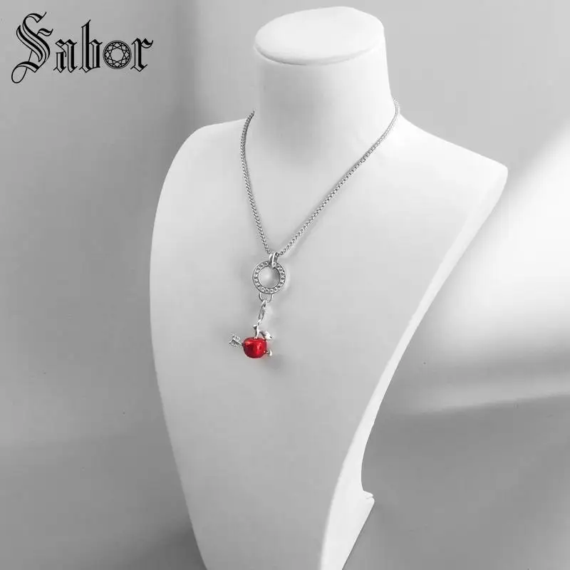 Очаровательное яблоко thomas Red со стрелкой ювелирные изделия для женщин и девушек