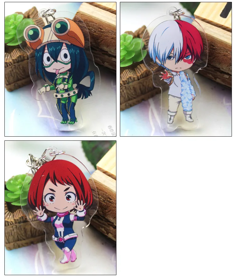 Японская аниме фигурка акриловая моя геройская Академия Тодороки шото/Midoriya Izuku