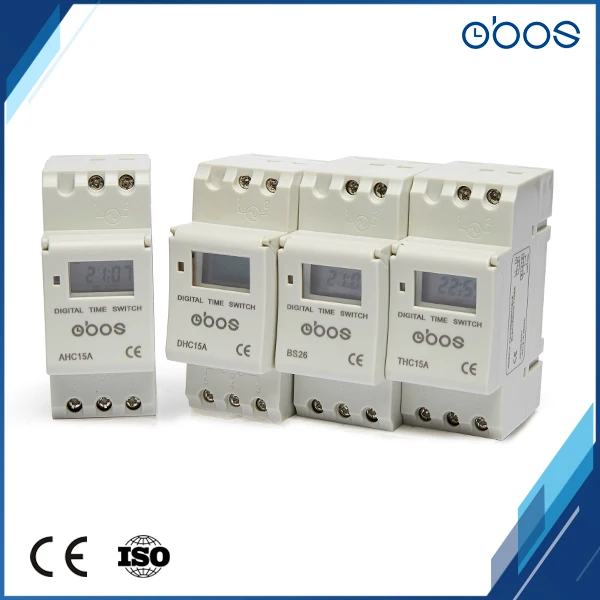 

3 pcs Power outages memory electronic timers 220V programmable timer with 16 times on/off per day time setting range 1min-168H