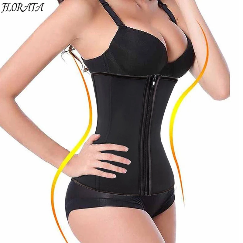 Новинка Модный Корсет формирователь тела для похудения латекс резина талия