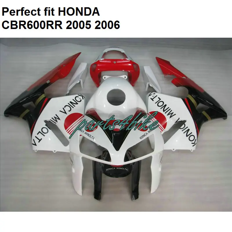 Обтекатели из АБС пластика для Honda CBR600RR 05 06 комплект обтекателей CBR 600RR 2005 2006 белый