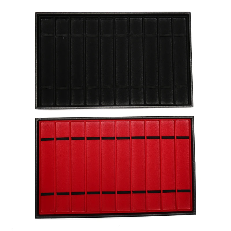 10/20 кожаный ящик для хранения лоток путешествий Ювелирная упаковка полка