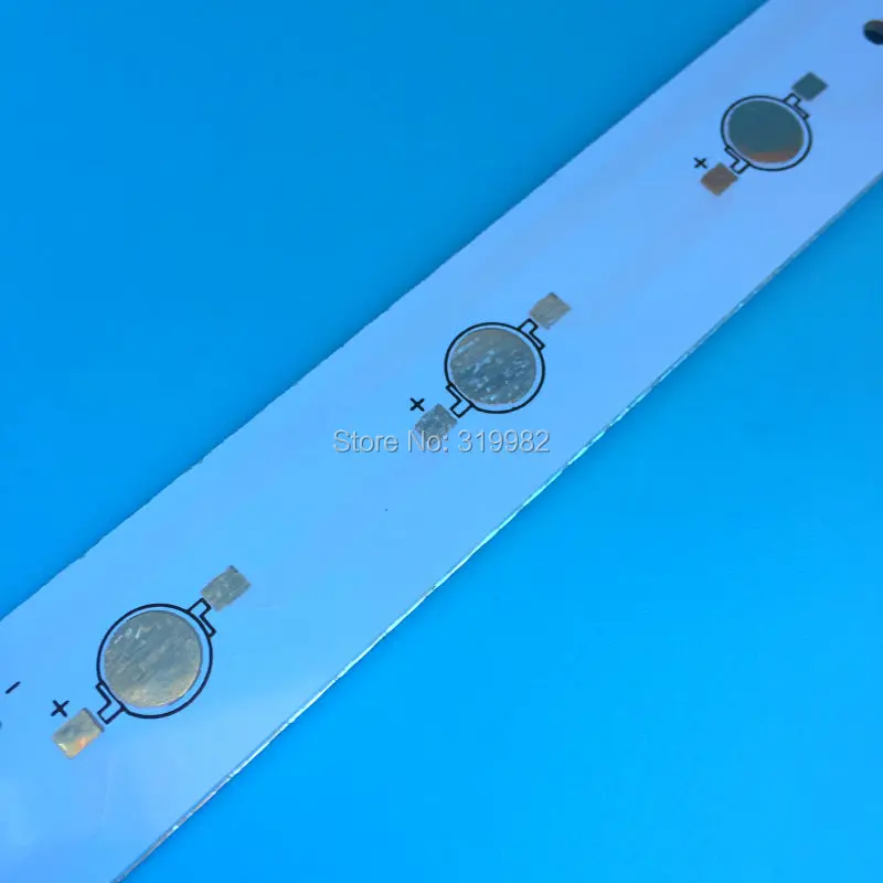 5 шт. белый светодиод высокой мощности PCB панель лампы алюминиевый радиатор 8 Вт