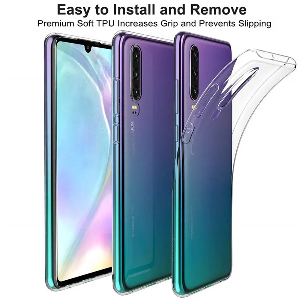 Чехол CARPRIE с откидной крышкой для Huawei P30 Pro полностью зеркальные кожаные чехлы