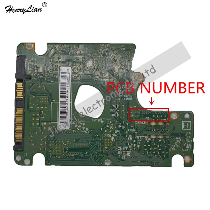 Для HDD PCB Логическая плата/номер платы: 2060-771701-002 REV A | Компьютеры и офис
