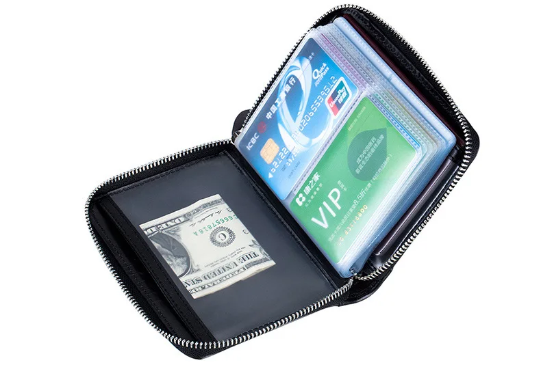 Фирменные противоугонные RFID блокирующие кошельки для кредитных карт, кошелек из натуральной кожи для удостоверения личности, сумка для паспорта, 40 слотов для карт из ПВХ