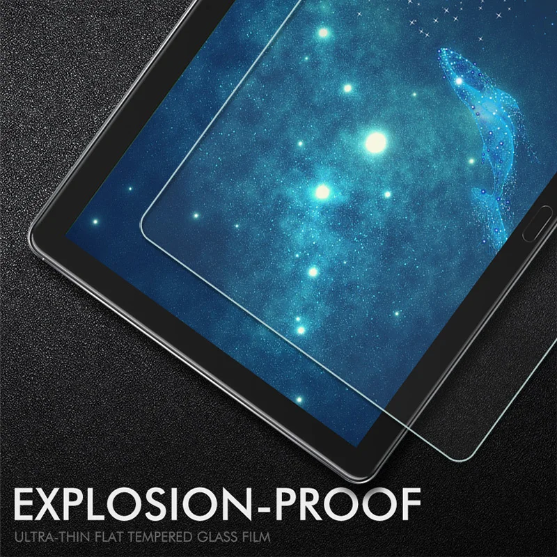 Закаленное стекло 9H для Huawei MediaPad M5 lite 10 1 дюймовое искусственная кожа защита