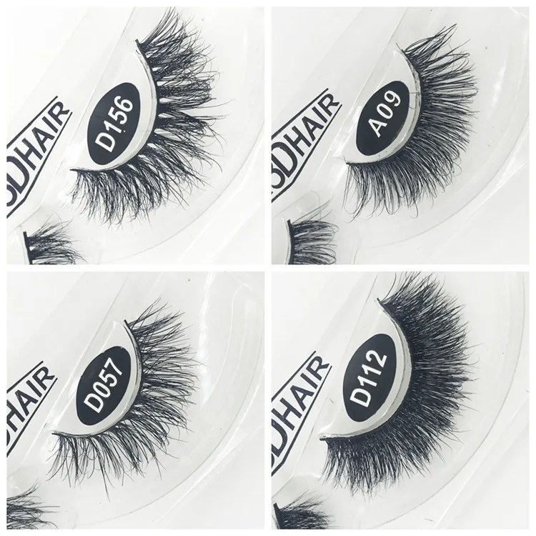 Wholesales 1 Pair of Handmade Manual Fake Eyelashes 3D Mink False Closely Grafting Silk lashes Makeup Maquiagem | Красота и здоровье