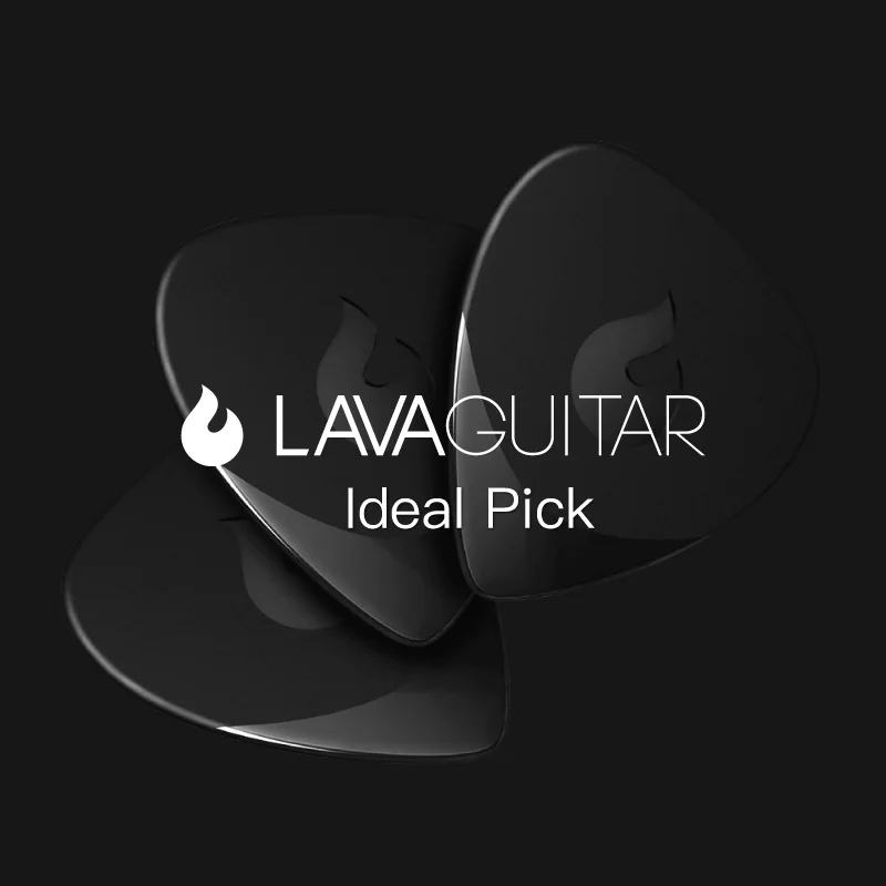 Идеальный медиатор Lava Plectrum для акустической гитары/электрогитары 1 комплект 3