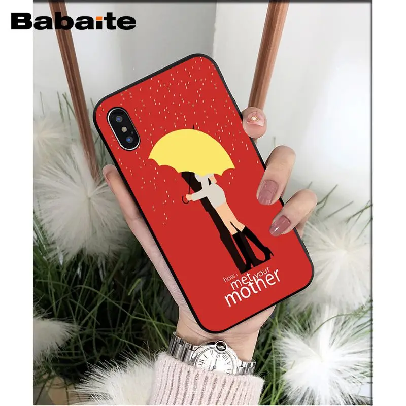 Новинка чехлы Babaite с надписью how i met your mother himym чехол для телефона iPhone X XS MAX 6 6s 7 7plus 8