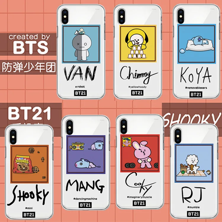 Оппа магазине BT21 BTSjungkook с тем же пунктом bangtanboys вокруг Apple телефон shell ювелирные