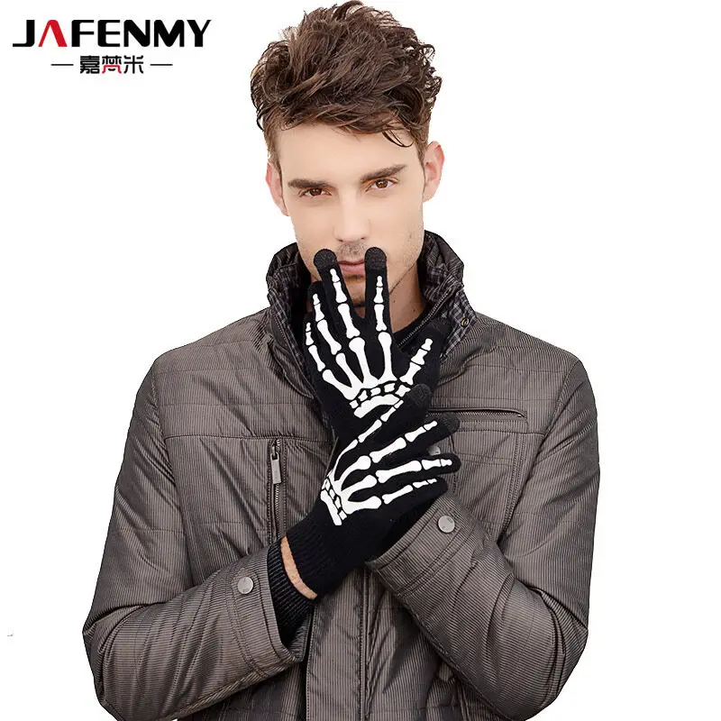 Новые модные зимние осенние вязанные перчатки с когтями призрака Волшебные