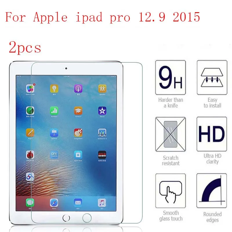 Для Apple iPad Pro 12 9 2015 планшет 9H HD прозрачное Закаленное стекло Защитная пленка для