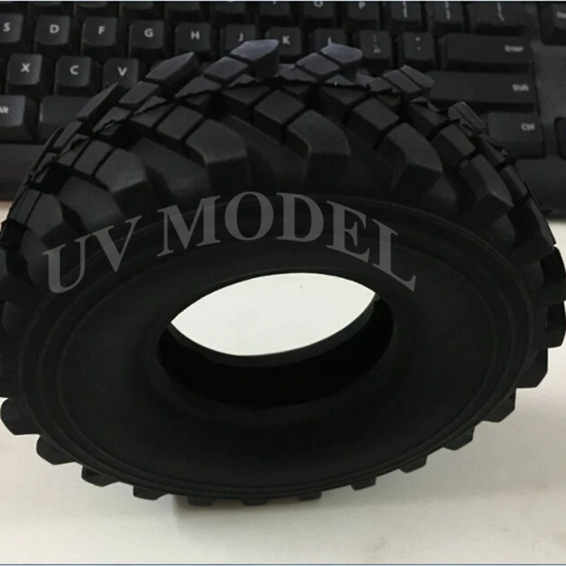4 шт./компл. RC 1:10 автомобильных шин на гусеничном ходу 2,2 Inch на гусеничном ходу шин 40 мм колеса осевой Рок гонщик на гусеничном ходу для RC бисером колеса Модель автомобиля