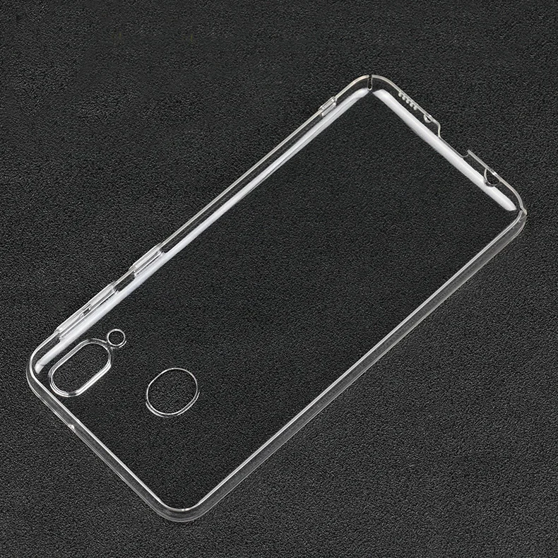 100 шт./лот. Прозрачный прозрачный тонкий жесткий защитный чехол для Samsung Galaxy M10/M20