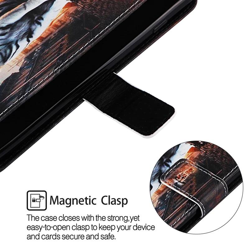 Кожаный чехол книжка для Huawei P Smart 2019 кожаный магнитный кошелек телефона чехол|Чехлы-портмоне| |