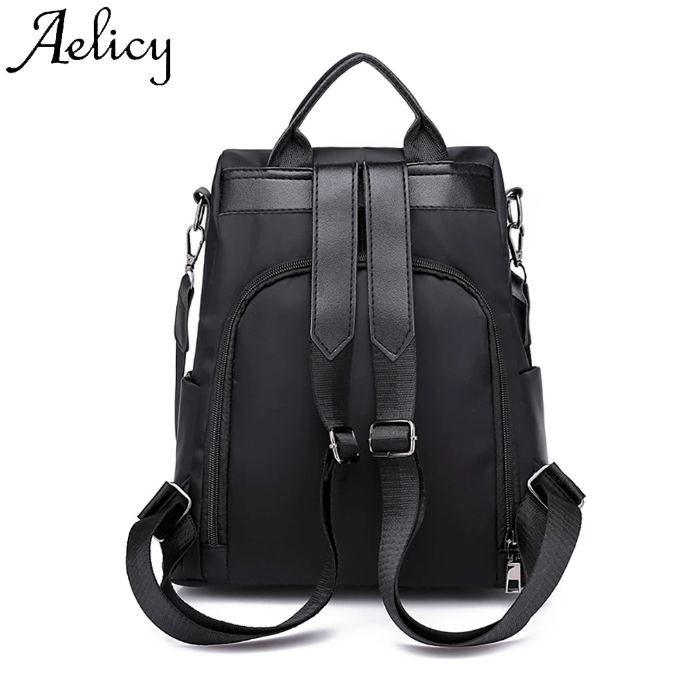 Женский дорожный рюкзак Aelicy из ткани Оксфорд с защитой от кражи