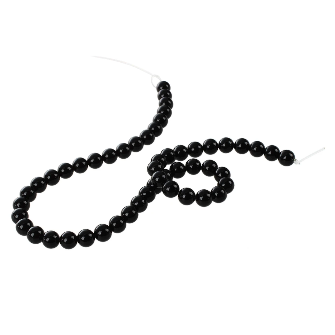 Круглые бусины черного оникса 8 мм полудрагоценные камни|loose beads|beads loosebeads beads |