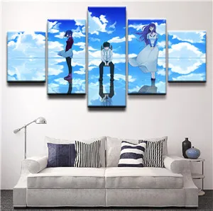 

5 Pieces Anime Tokyo Ghoul Ken Kaneki Poster Wall Decoration Artwork Canvas Print Pictures