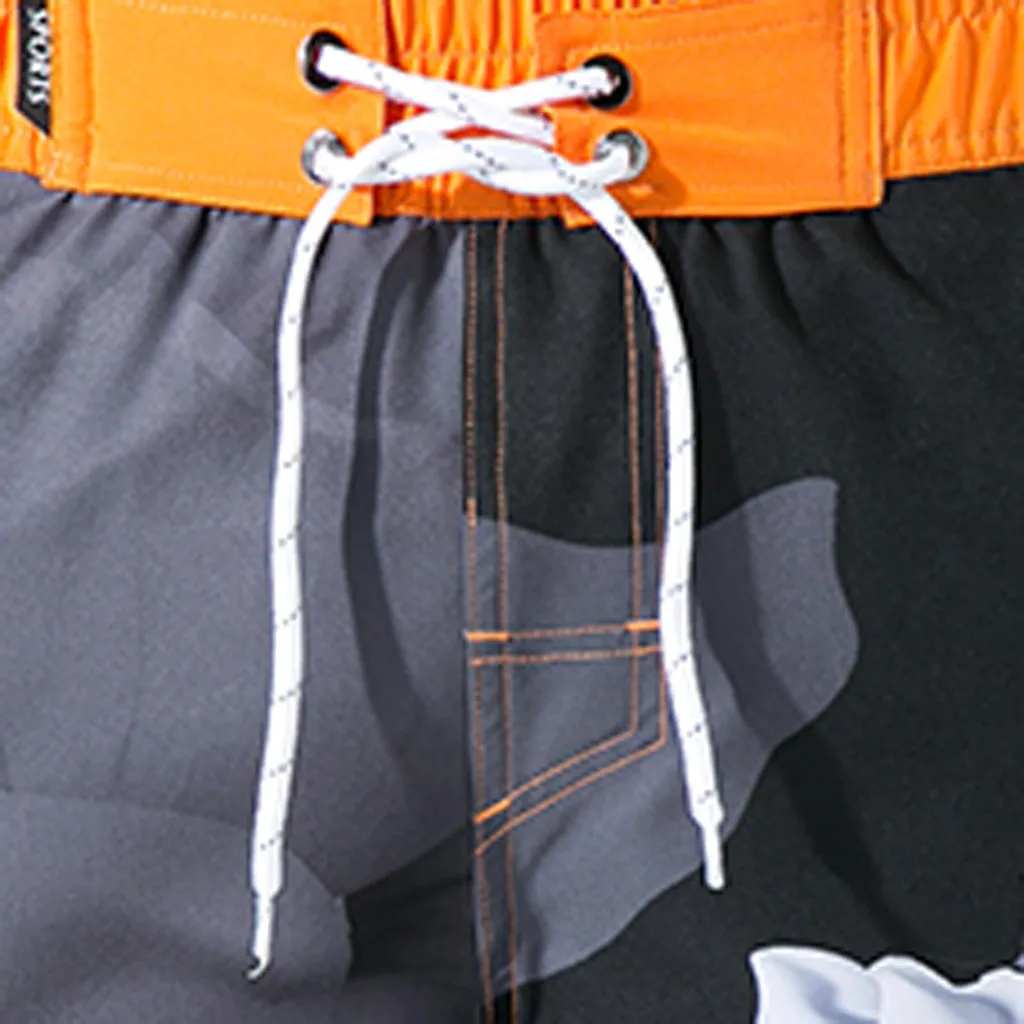 2019 летние новые хлопковые свободные мужские плавки быстросохнущие пляжные шорты